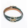 Pulsera Verde Oscuro Inspiracion Marca