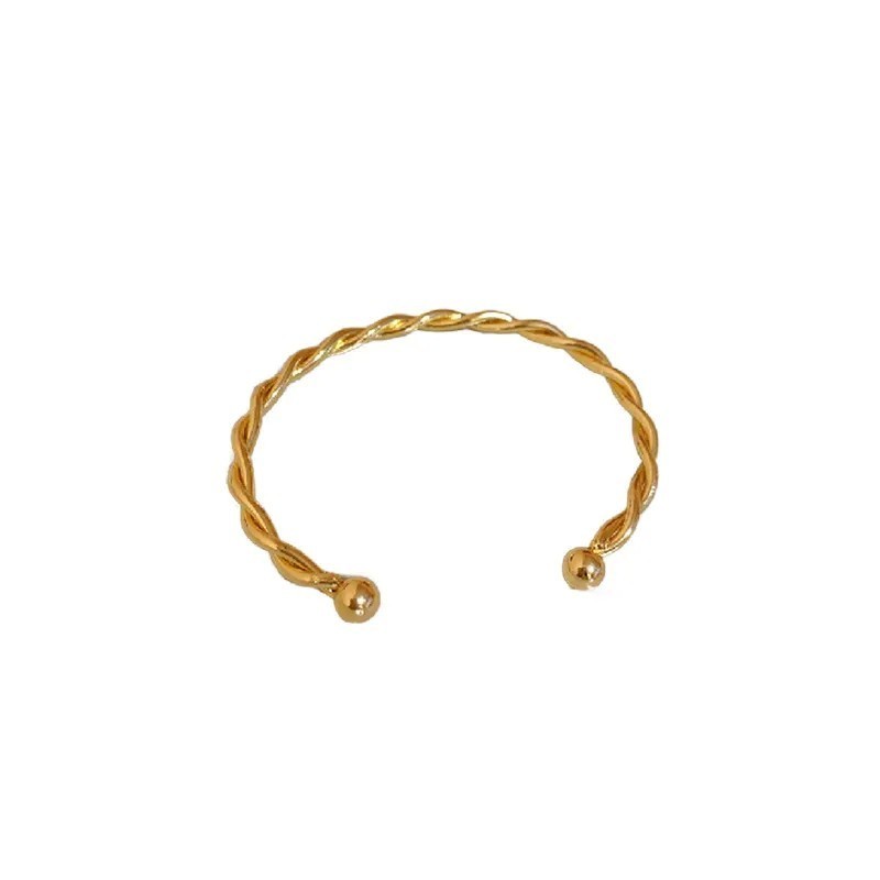 Brazalete dorado ajustable