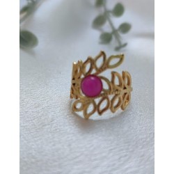 Anillo ajustable piedra natural