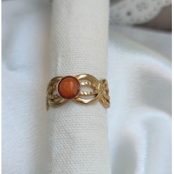 Anillo ajustable piedra natural