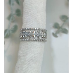Anillo ajustable minicorazones