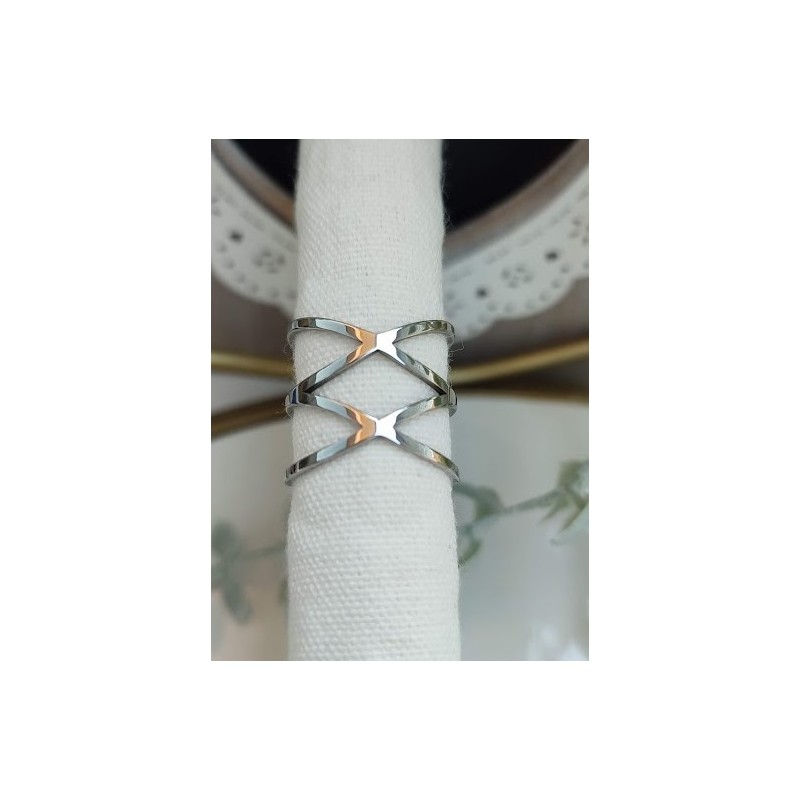 Anillo ajustable en forma de X