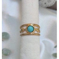 Anillo ajustable turquesa