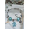 Brazalete charms marino