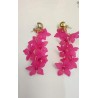 Pendientes Rosa
