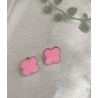 Pendientes rosa delicado