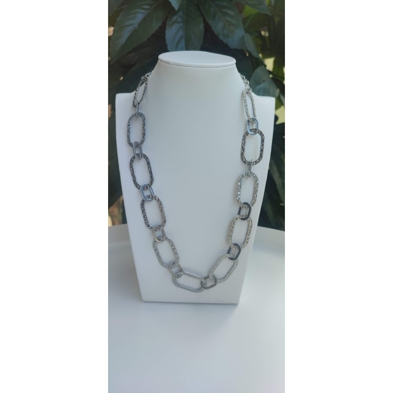 Collar plateado acero inoxidable Collar plateado acero inoxidable