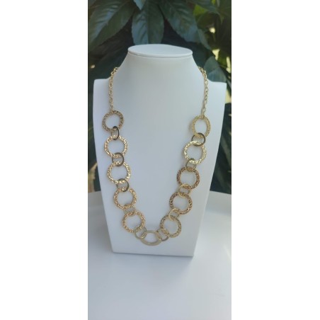 Collar dorado acero inoxidable