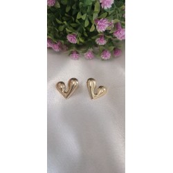 Pendiente corazon medianos