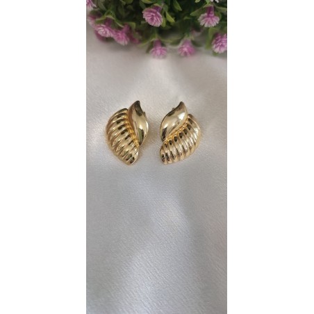 Pendientes concha marina